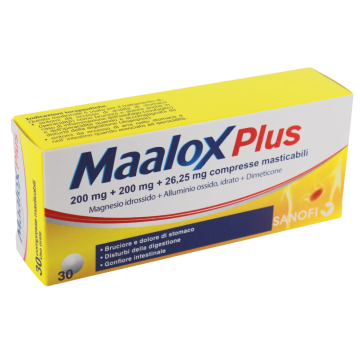 200 mg + 200 mg + 25 mg compresse masticabili 30 compresse