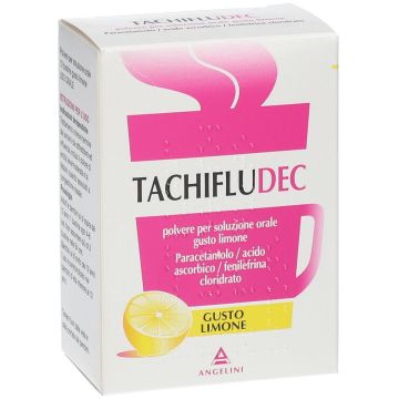Tachifludec Paracetamolo Influenza 10 Bustine Limone