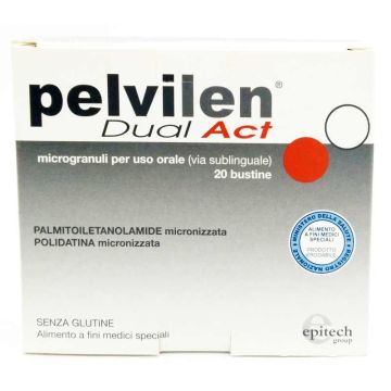 Pelvilen Dual Act Integratore Azione Antiossidante 20 Bustine