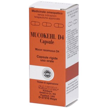 Mucokehl D4 20capsule Sanum