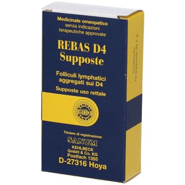 Sanum Rebas D4 10 Supposte