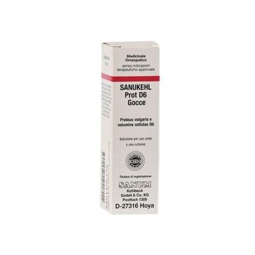 Sanukehl Prot D6 Gocce 10 Ml