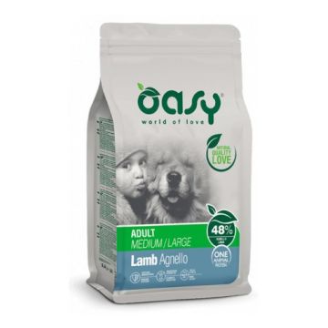 Oasy Cane Oap Adulto Medium&Large Agnello 2,5 Kg   New Pack