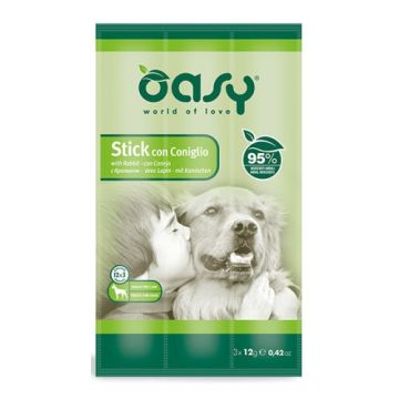 Oasy Cane Snack Stick Manzo Cf. (3X12) Gr
