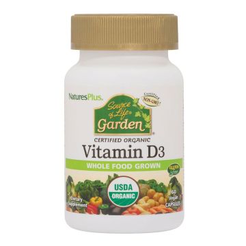Nature's Plus Source of Life Garden Vitamina D3 5000 UI 60 Capsule
