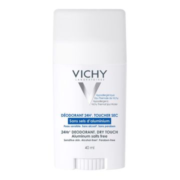 Vichy Deodorante Stick 24H Senza Sali di Alluminio 40 ml