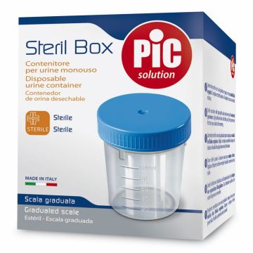 Pic Steril Box Contenitore Urine Sterile 100 ml
