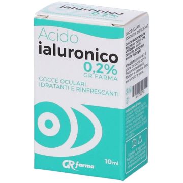 GR Farma Gocce Oculari Acido Ialuronico 0,2% 10 ml