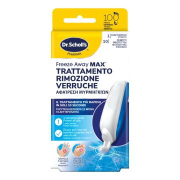 Scholl Freeze Verruca Rimozione Virus Bomboletta + 12 Applicatori