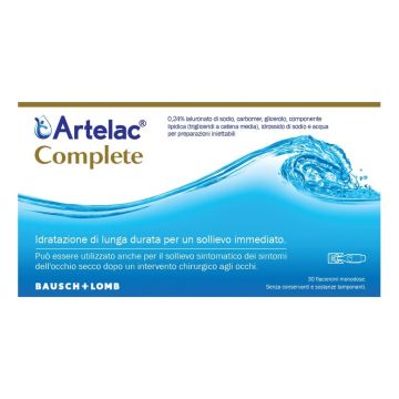 Artelac Complete 30 Unità Monodose