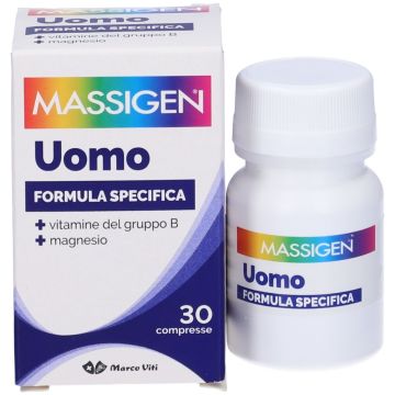 Massigen Dailyvit+ Uomo Integratore Vitamine e Minerali 30 Compresse