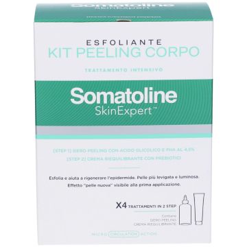 Somatoline Skin Expert Kit Peeling Corpo Gel 200 ml + Crema Riequilibrante 100 ml