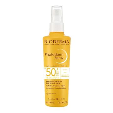 Bioderma Photoderm Spray Protezione Solare SPF 50+ Viso e Corpo 200 ml