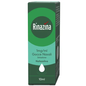 Rinazina Gocce Nasali 0,1% Adulti 10 ml Decongestionanti
