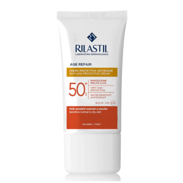 Rilastil Sun System Age Repair SPF 50+ Crema Solare Viso Antietà 50 ml