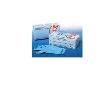 Guanto in nitrile protection misura extra small ambidestri per esplorazione e per laboratorio 100 pezzi