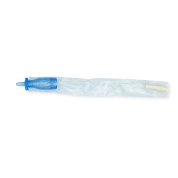 Catetere monouso autolubrificante hollister advance per uomo punta nelaton ch16 lunghezza 40cm 30 pezzi