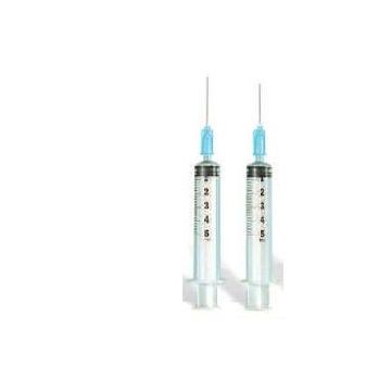 Siringa 5 ml ago gauge 23 numero 14 cono centrale 1 pezzo