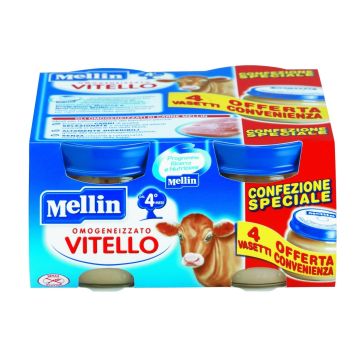 Mellin omog vitello 4x80g
