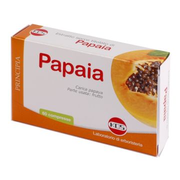 Papaia estratto secco 60 compresse