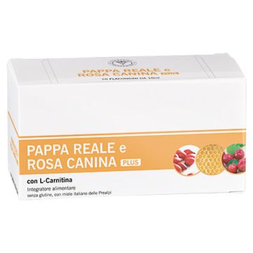 Pappa reale e rosa canina integratore alimentare 10 flaconcini da 10 ml Pappa reale e rosa canina integratore alimentare 10 flaconcini da 10 ml