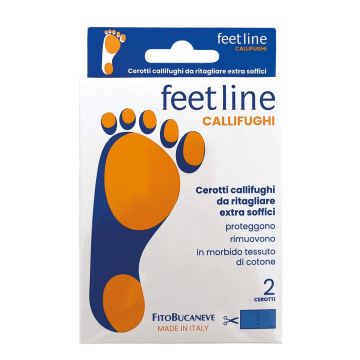 Cerotto callifugo feetline ritagliabile 2 pezzi
