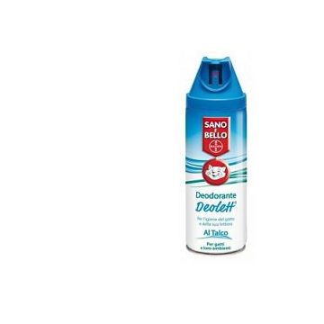 Sanoebello Gatto Deodorante Deolett Talco 200 Ml