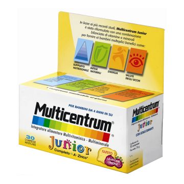 Multicentrum junior 30 compresse masticabili