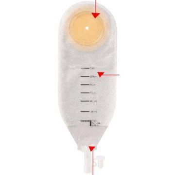Sacca per drenaggio delle ferite sterile coloplast capacita' maxi 500ml 10 pezzi articolo 2220 Sacca per drenaggio delle ferite sterile coloplast capacita' maxi 500ml 10 pezzi articolo 2220