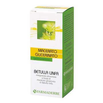 Farmaderbe betulla linfa macerato glicerinato 50 ml