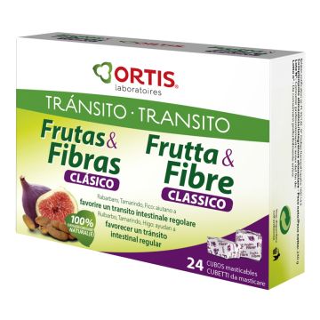 Frutta e fibre 24 cubetti 240 g