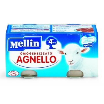 Mellin omog agnello 2x80g