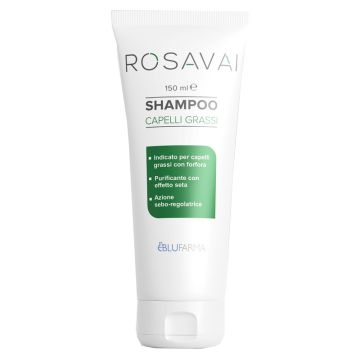 Rosavai shampoo capelli grassi forfora 150 ml