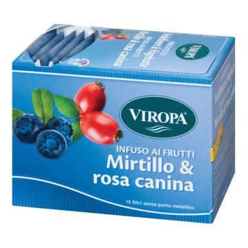 Viropa mirtillo/rosa canina 15 bustine