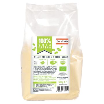 Farina integrale di soja 500 g