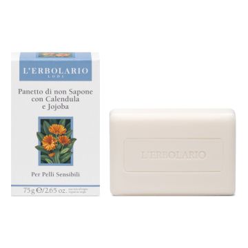Panetto di non sapone alla calendula e jojoba 75 g