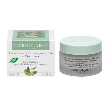 Crema ginkgo biloba vite rossa 50 ml