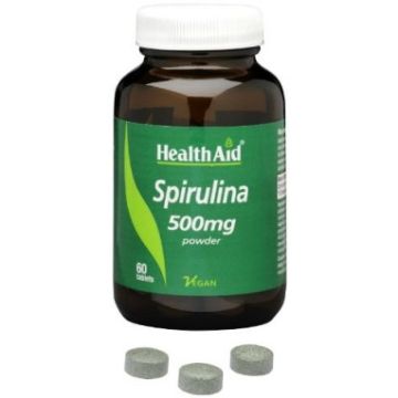 Health Aid Spirulina 60 Compresse