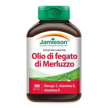 Olio di fegato di merluzzo 100 perle