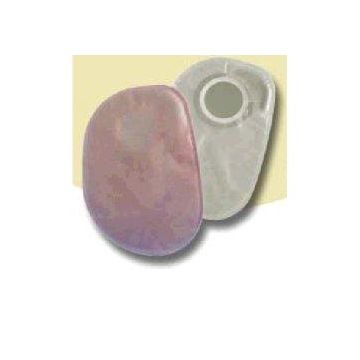 Sacca per colostomia chiusa ricoperta in tessuto non tessuto alterna mio sistema a 2 pezzi misura foro 50mm capacita' midi 350ml 30 pezzi articolo 46455