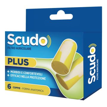 Earplug scudo plus 3 coppie