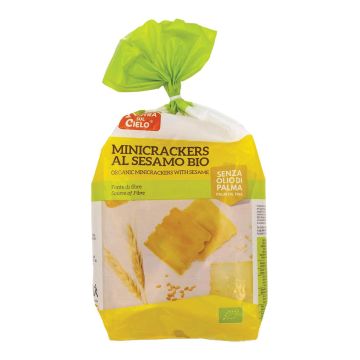 Minicrackers di frumento al sesamo bio 250 g Minicrackers di frumento al sesamo bio 250 g