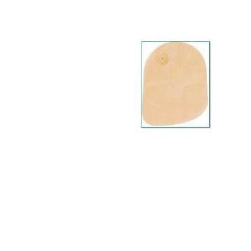 Sacca anatomica per colostomia chiusa dansac nova 1 con barriera protettiva idrocolloidale con filtro antiodore opaca rivestimento tnt idrofobico diametro 35 mm 30 pezzi