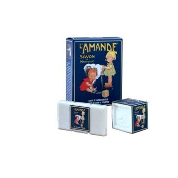 L'amande menage cubo savon de marseille 400 g