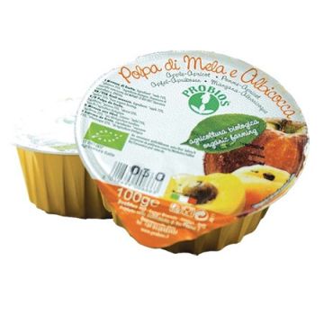 Dalla frutta polpa di mela e albicocca 100 g