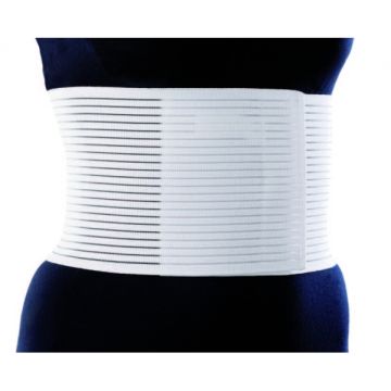 Orione 3016 fascia toracica tessuto millerighe h cm16 bianco xxl Orione 3016 fascia toracica tessuto millerighe h cm16 bianco xxl