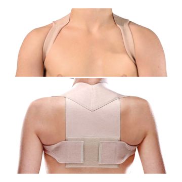 Orione 9494 dorsetto raddrizzaspalle regolabile unisex beige xl Orione 9494 dorsetto raddrizzaspalle regolabile unisex beige xl