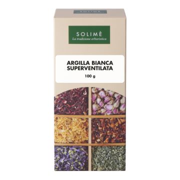 Argilla bianca 100g solime