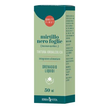 Mirtillo nero foglie tintura idroalcolica 50 ml ebv