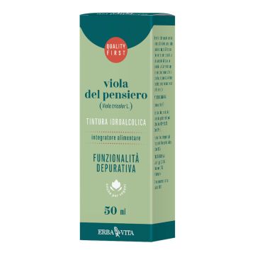 Viola del pensiero fiori tintura idroalcolica 50 ml ebv